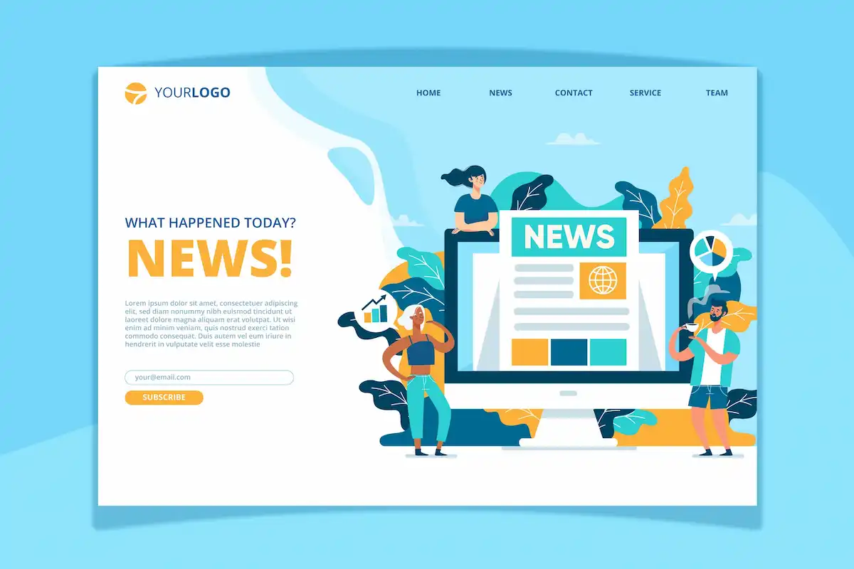 طراحی سایت خبری